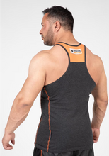 Load image into Gallery viewer, Wallace Tank Top - Gray/Orange
