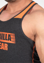 Load image into Gallery viewer, Wallace Tank Top - Gray/Orange
