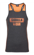 Load image into Gallery viewer, Wallace Tank Top - Gray/Orange
