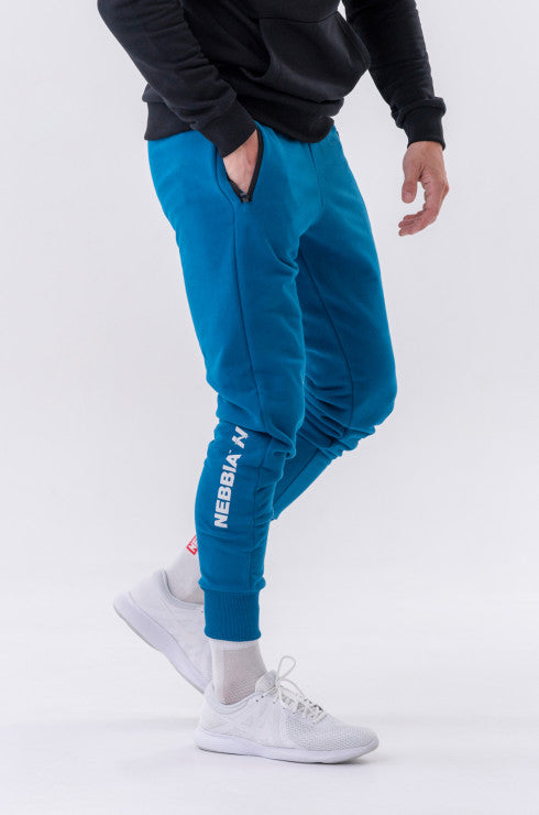 SLIM SWEATPANTS WITH ZIP POCKETS 