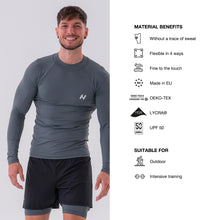 Load image into Gallery viewer, FUNCTIONAL T-SHIRT WITH LONG SLEEVES &quot;ACTIVE&quot; GRAY
