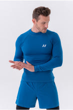 Load image into Gallery viewer, FUNCTIONAL T-SHIRT WITH LONG SLEEVES &quot;ACTIVE&quot; Blue
