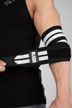 Load image into Gallery viewer, Elbow Wraps - Black/White
