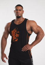 Load image into Gallery viewer, Monterey Tank Top - Black/Orange
