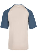 Load image into Gallery viewer, Logan Oversized T-Shirt - Beige/Blue
