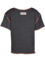 Load image into Gallery viewer, Wallace Workout Top - Gray/Orange
