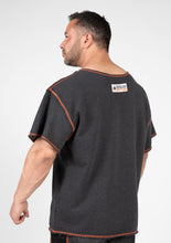 Load image into Gallery viewer, Wallace Workout Top - Gray/Orange
