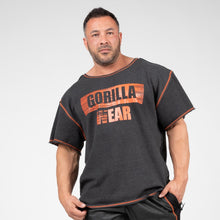 Load image into Gallery viewer, Wallace Workout Top - Gray/Orange
