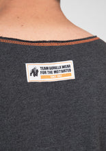 Load image into Gallery viewer, Wallace Workout Top - Gray/Orange
