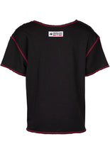 Load image into Gallery viewer, Wallace Workout Top - Black/Red
