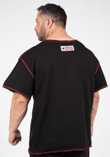 Load image into Gallery viewer, Wallace Workout Top - Black/Red
