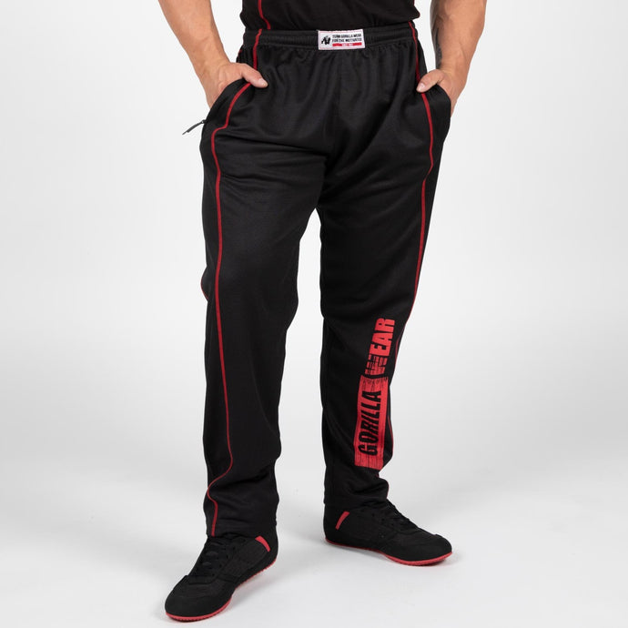 Wallace Mesh Pants - Black/Red