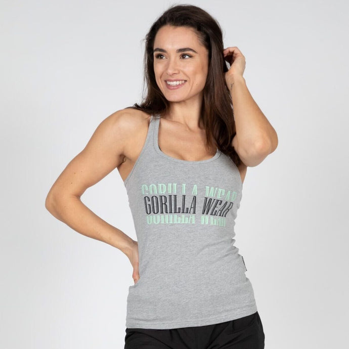 Verona Tank Top - Gray Melange