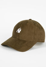 Load image into Gallery viewer, Cody Suede Cap - Army Green
