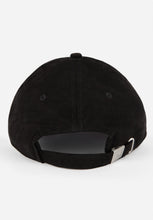 Load image into Gallery viewer, Cody Suede Cap - Black
