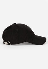 Load image into Gallery viewer, Cody Suede Cap - Black
