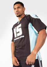 Load image into Gallery viewer, Athlete T-shirt 2.0 - Brandon Curry - Black/light Blue
