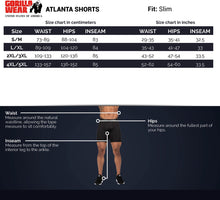 Load image into Gallery viewer, GW Atlanta Shorts - Black/Gray
