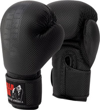 Load image into Gallery viewer, Montello Boxing Gloves - Black
