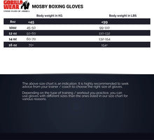 Load image into Gallery viewer, Mosby Boxing Gloves - Black
