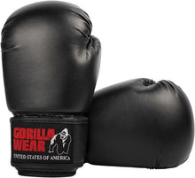 Load image into Gallery viewer, Mosby Boxing Gloves - Black
