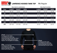 Load image into Gallery viewer, Lawrence Hooded Tank Top - Black
