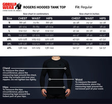 Load image into Gallery viewer, Rogers Hooded Tank Top - Black
