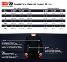 Load image into Gallery viewer, Sorrento Sleeveless T-Shirt - Black
