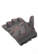 Load image into Gallery viewer, Women&#39;s Fitness Gloves - Black/Red Stitched
