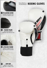 Load image into Gallery viewer, Yakima Boxing Gloves - White
