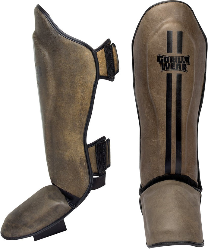 Yeso Shin Guards - Vintage Brown