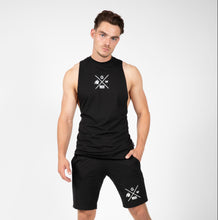 Load image into Gallery viewer, GW Cisco Drop TankTop Black/White
