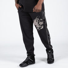 Load image into Gallery viewer, GW Buffalo Old School Workout Pants Black/Gray
