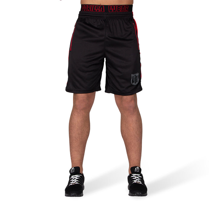 GW Shelby Shorts Black/Red