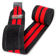 Load image into Gallery viewer, GW Knees Straps 200cm Red/Black
