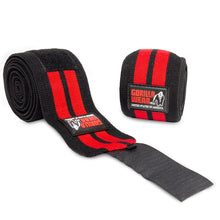 Load image into Gallery viewer, GW Knees Straps 200cm Red/Black
