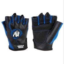 Load image into Gallery viewer, Mitchell training gloves blue/black
