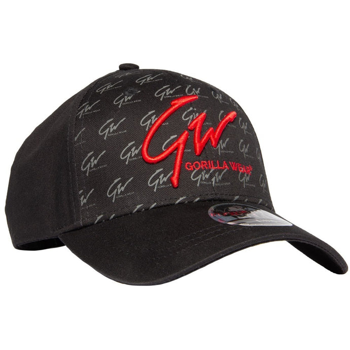 JULIAN CAP BLACK/RED